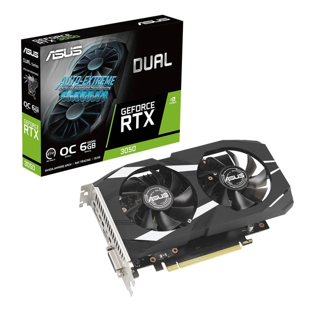 کارت گرافیک ایسوس DUAL RTX 3050 O6G