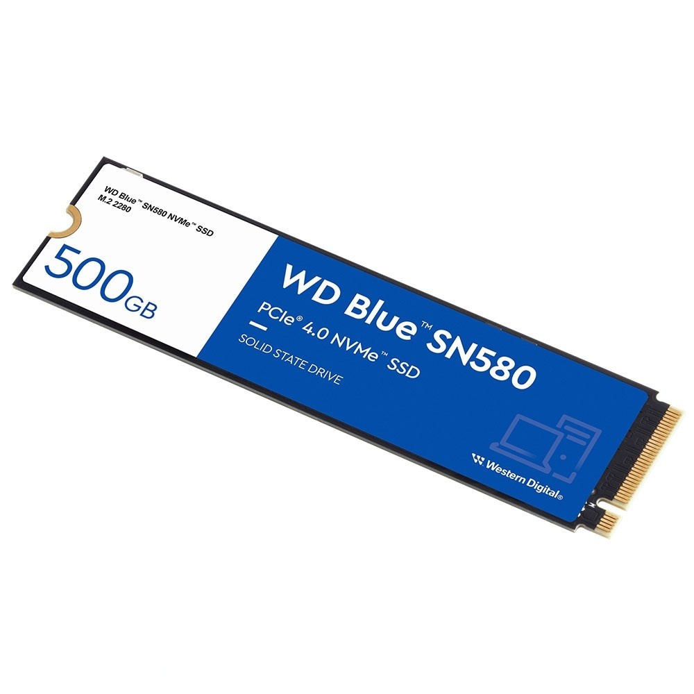 اس اس دی وسترن دیجیتال 500 گیگابایت مدل NVMe M.2 SN580 BLUE1