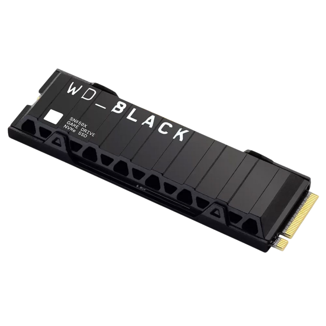 اس اس دی وسترن دیجیتال 4 ترابایت مدل BLACK SN850X Heatsink PCIe 4.0