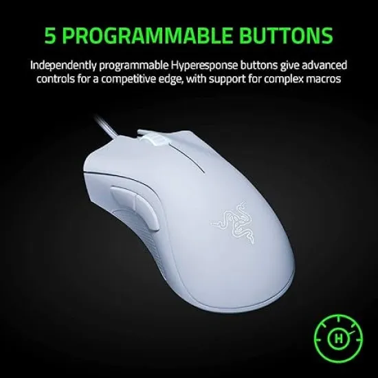 موس ریزر DeathAdder Essential WHITE