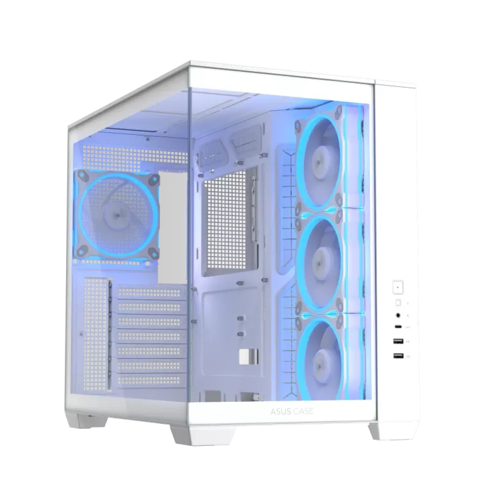 Case Asus A32 Plus TG ARGB White