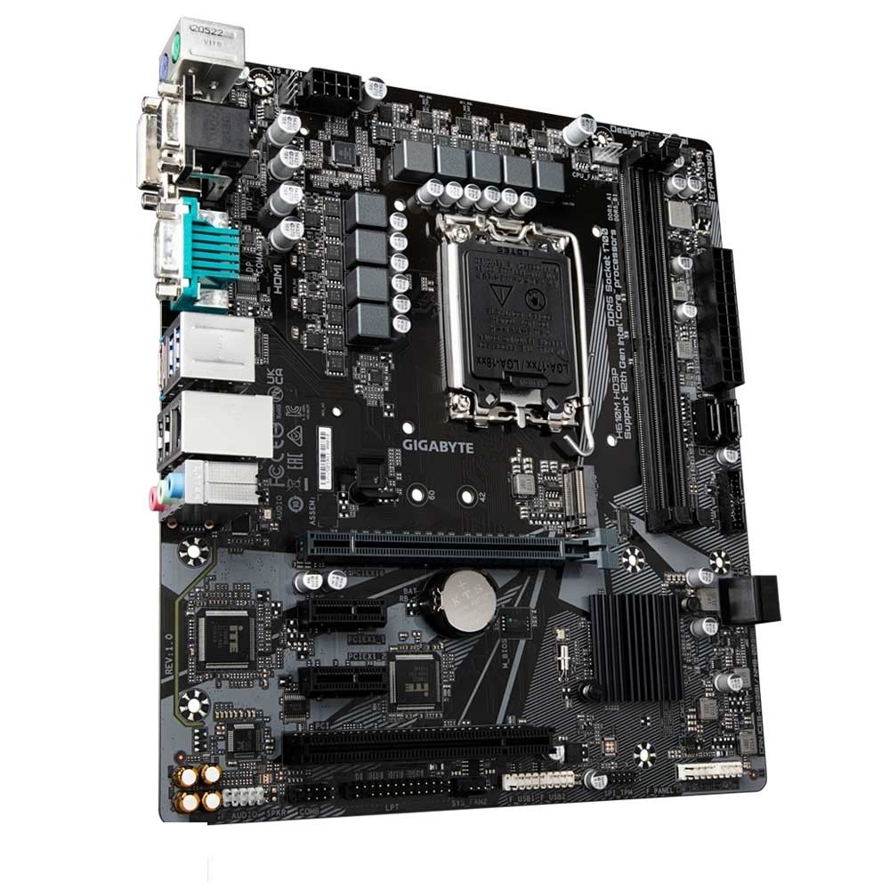 مادربرد گیگابایت H610M HD3P DDR5