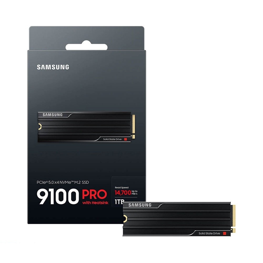 اس اس دی سامسونگ 1 ترابایت مدل M.2 NVME 9100 PRO Heatsink