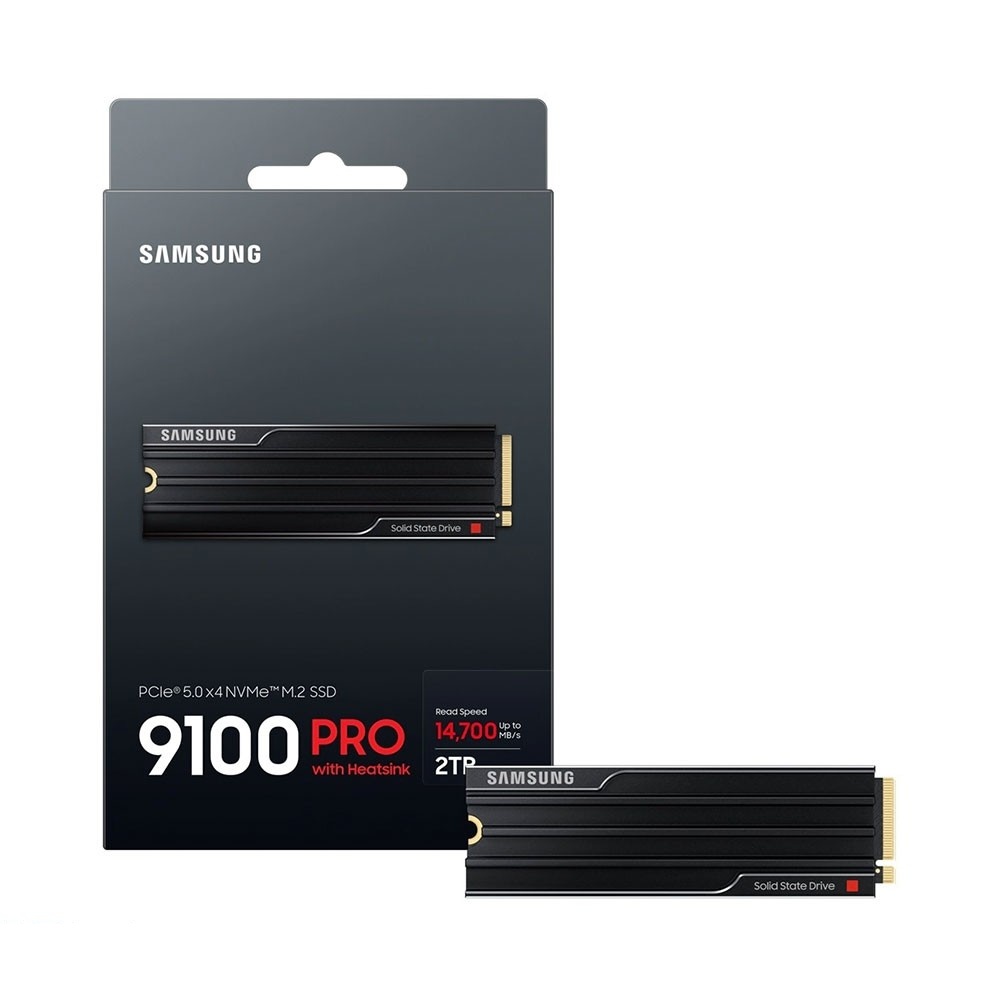 اس اس دی سامسونگ 2 ترابایت مدل M.2 NVME 9100 PRO Heatsink