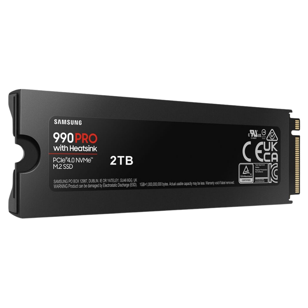 اس اس دی سامسونگ 2 ترابایت مدل M.2 NVME 990 PRO Heatsink