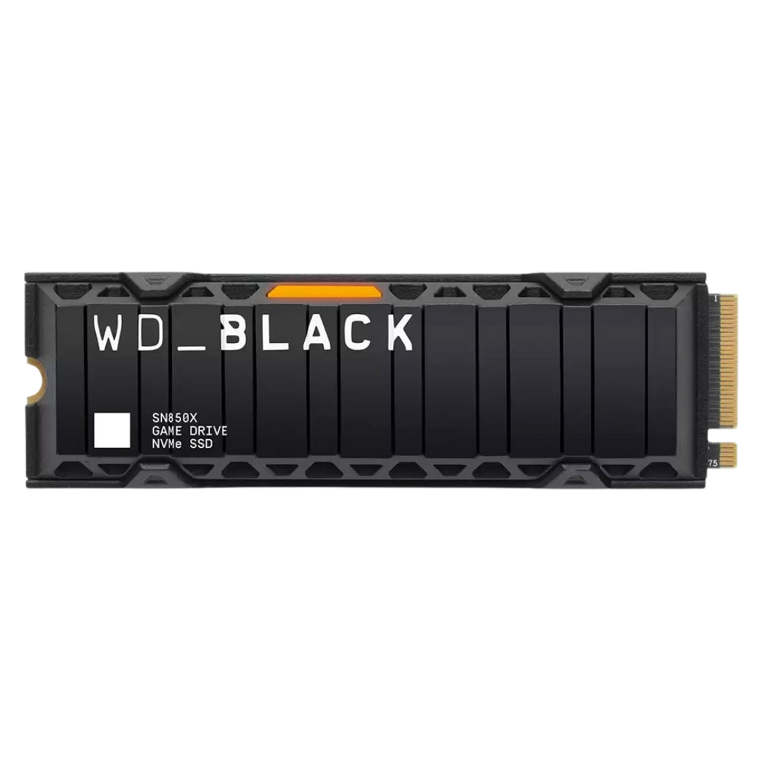 اس اس دی وسترن دیجیتال 4 ترابایت مدل BLACK SN850X Heatsink PCIe 4.0